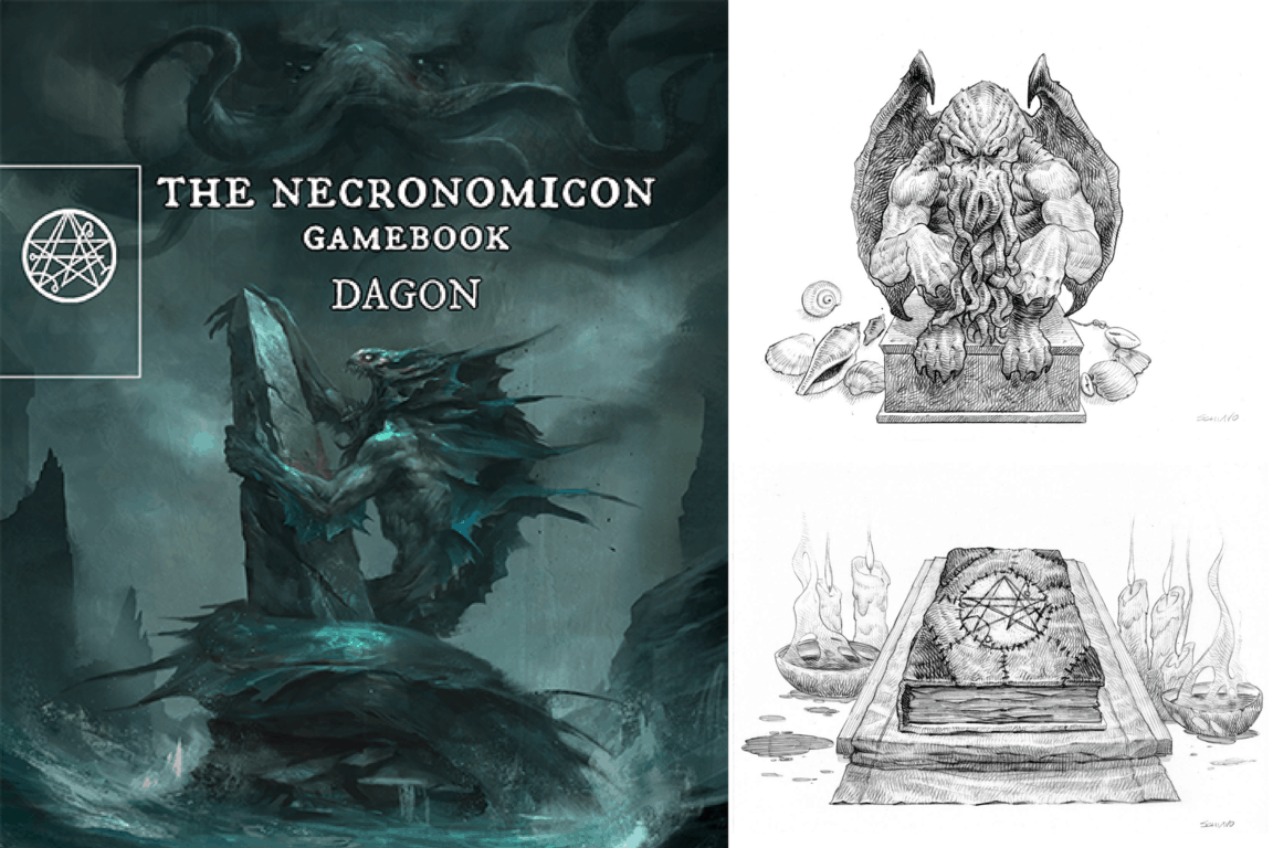 The Necronomicon Gamebook – DAGON