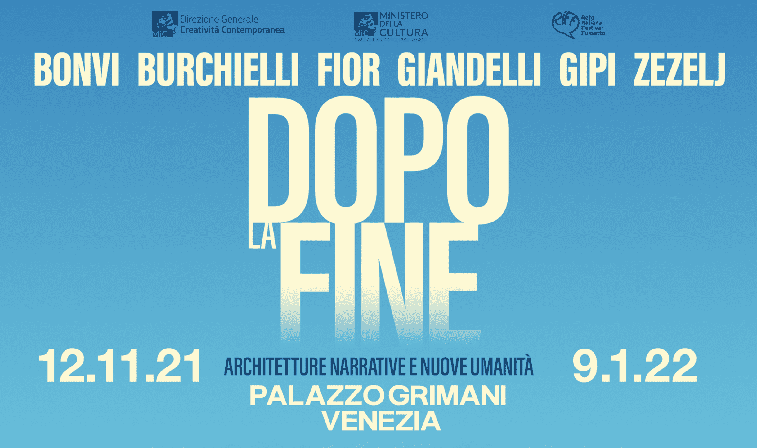 “Dopo la fine. Architetture narrative e nuove umanità”