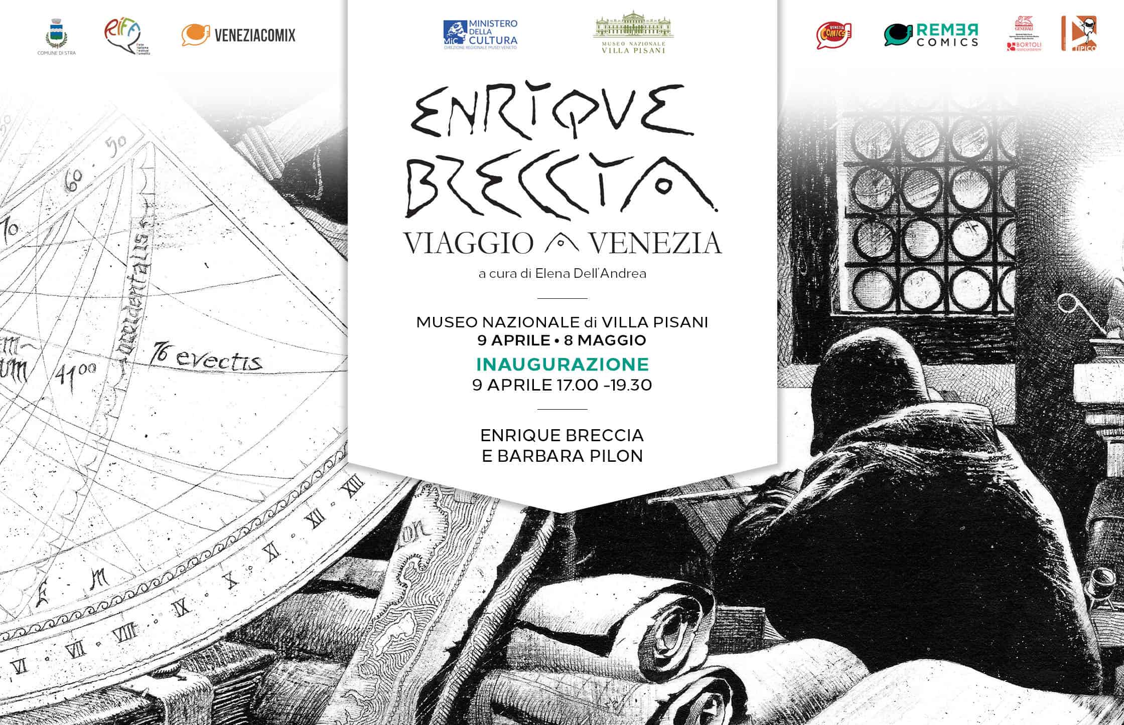 Venezia Comics 2022 – Mostra: “Enrique Breccia – Viaggio a Venezia”